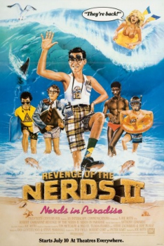 poster La venganza de los nerds II  (1987)