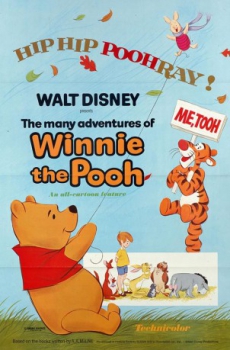 poster Las aventuras de Winnie Pooh  (1977)