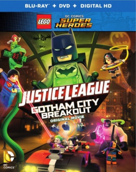 poster LEGO Liga de la Justicia: Escape en Ciudad Gótica  (2016)
