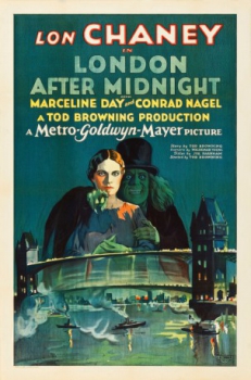 poster Londres despues de medianoche  (1927)
