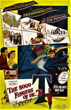 poster Los 5000 dedos del Dr. T  (1953)