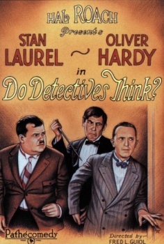 poster Los dos detectives  (1927)