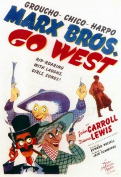 poster Los hermanos Marx en el Oeste  (1940)