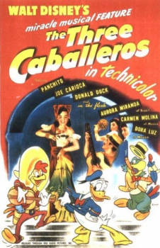 poster Los tres caballeros  (1944)