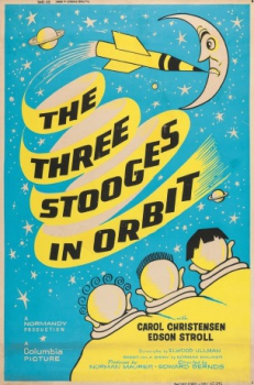poster Los tres chiflados en órbita  (1962)