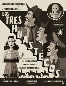 poster Los Tres Huastecos