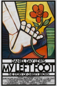 poster Mi pie izquierdo  (1989)