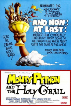 poster Monty Python y el Santo Grial  (1975)