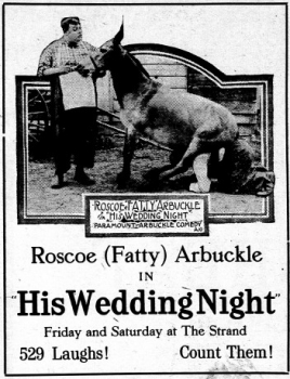 poster Noche de bodas  (1917)