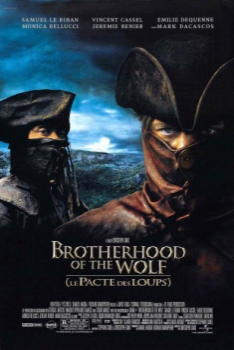 poster Pacto con lobos  (2001)