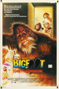 poster Pie Grande y los Hendersons  (1987)