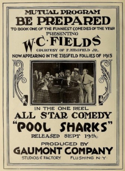 poster Tiburones del billar  (1915)
