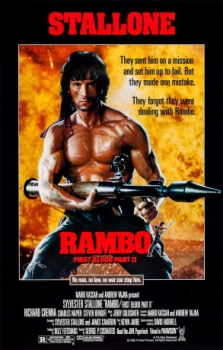 poster Rambo II: la misión  (1985)