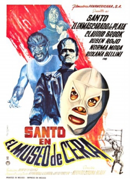 poster Santo en el museo de cera  (1963)