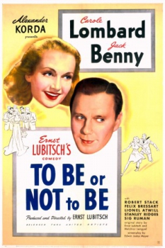 poster Ser o no ser  (1942)