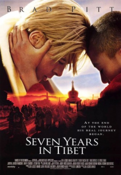 poster Siete años en el Tíbet  (1997)