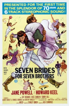 poster Siete novias para siete hermanos  (1954)