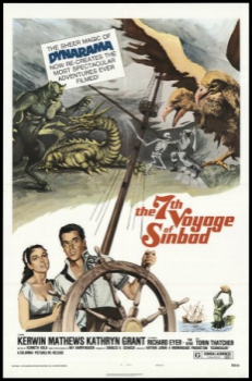 poster Sinbad y la princesa  (1958)