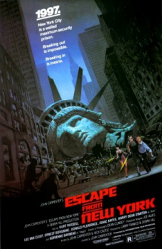 poster Snake Plissken 1: Escape de Nueva York  (1981)
