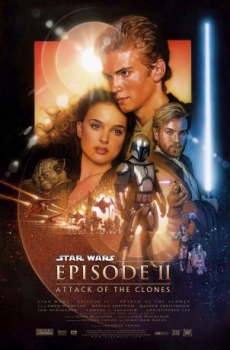 poster Star wars episodio 2: El ataque de los clones
