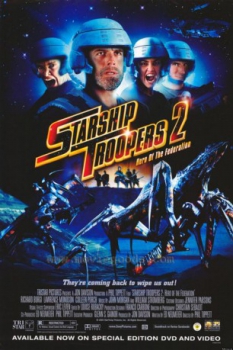 poster Starship troopers 2: Héroe de la Federación  (2004)
