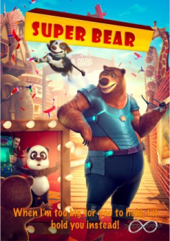 poster Super papá oso  (2019)