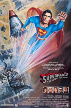 poster Superman 4: en busca de la paz