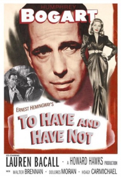poster Tener y no tener  (1944)