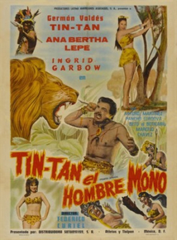 poster Tin-Tán El Hombre Mono  (1963)