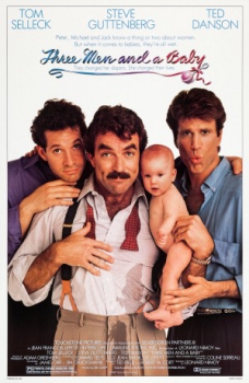 poster Tres hombres y un bebé  (1987)