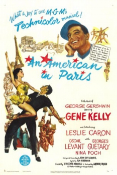poster Un americano en París  (1951)