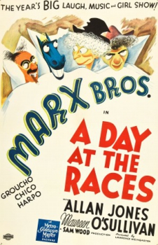 poster Un día en las carreras  (1937)
