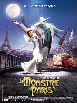 poster Un monstruo en París  (2011)