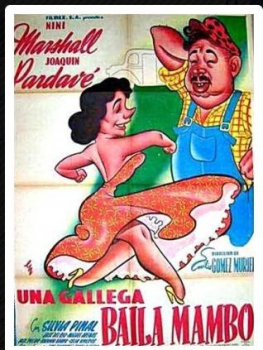 poster Una Gallega Baila Mambo