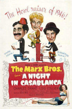 poster Una noche en Casablanca  (1946)