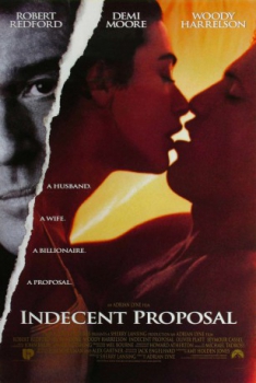 poster Una propuesta indecorosa  (1993)