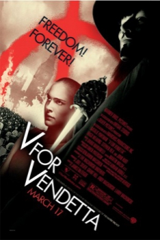 poster V de Venganza  (2005)