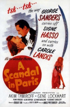 poster Vidocq, el bribón de París  (1946)