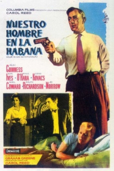 poster Nuestro hombre en la Habana  (1960)