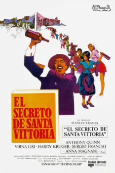 poster El secreto de Santa Vittoria  (1969)