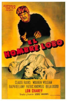 poster El hombre lobo  (1941)