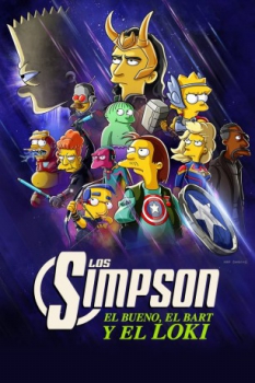 poster Los Simpson El bueno, el Bart y el Loki  (2021)