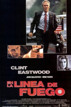 poster En la línea de fuego  (1993)