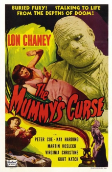 poster La maldición de la momia  (1944)
