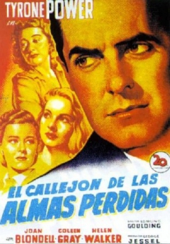 poster El callejón de las almas perdidas  (1947)