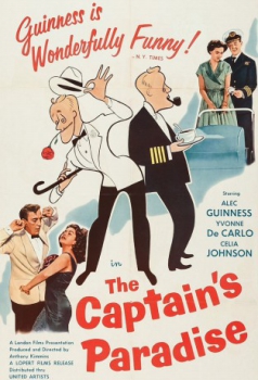 poster El paraíso del capitán  (1953)