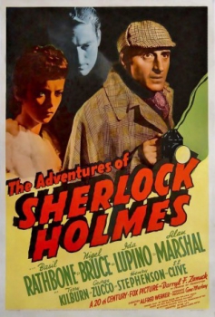 poster Las aventuras de Sherlock Holmes  (1939)