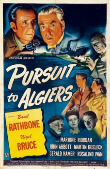 poster Sherlock Holmes en Desquite en Argel   (1945)