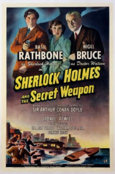 poster Sherlock Holmes y la mira secreta 