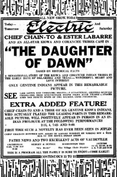 poster La hija del amanecer  (1920)